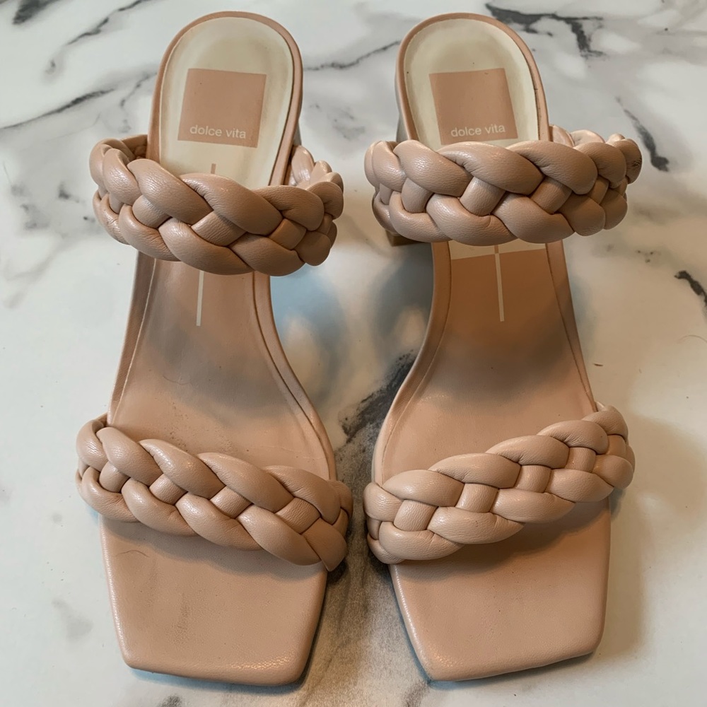 Dolce Vita Pailey Heels in Cream Stella